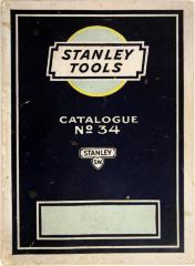 Trade Catalog, The Stanley Works Tools, Catalogue No. 34