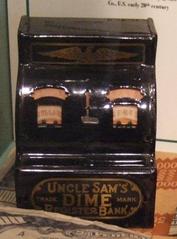 Bank, 'uncle Sam's Dime Cash Register'