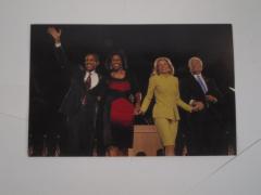 Postcard, Obama Biden Families