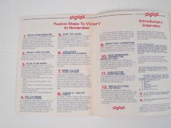 Pamphlet, Clinton Gore