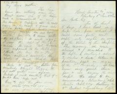 Letter, Charles E. Hulbert To H. B. Hulbert from Petersburg VA