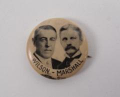Campaign Button, Wilson-marshall