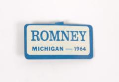 Button, Romney - Michigan - 1964