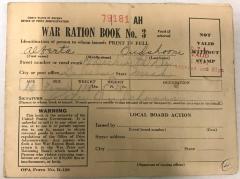 War Ration Book #3