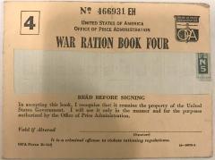 War Ration Book Four, War Ration Stamps (168)