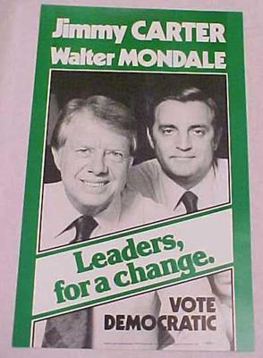 Campaign Poster, Carter-mondale