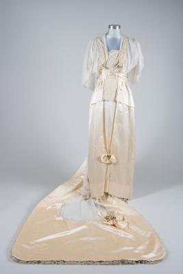 Wedding Dress and Veil