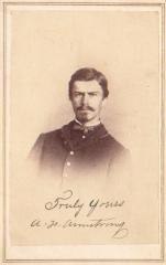 Photograph, Alfred F. Armstrong 1st Michigan Engineers Civil War