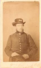 Photograph, William T. Hess 1st Michigan Engineers Civil War