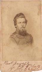 Photograph, Albert G. Jewell 1st Michigan Engineers Civil War 