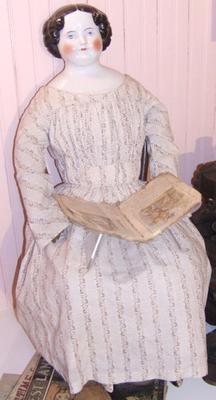 Doll With China Head, Large, 'florabelle'