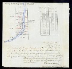 Map, Meanders of the Grand River