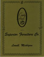 Trade Catalog, Superior Furniture Company, Country House