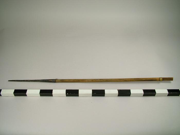 Wooden Shaft, With Iron Point