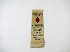 Ribbon, G.A.R. 20th Annual Encampment