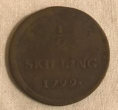 Coin, 1/2 Skilling