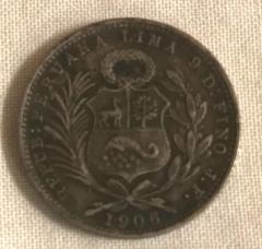 Coin, Peruvian 5o De Sol