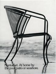 Brochures (8), Woodard, Nantucket. At Home by the pool, patio or seashore.