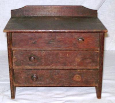 Doll Dresser With 3 Drawers
