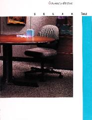 Brochure, American Seating Company, Solar Table