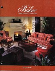 Trade Catalog, Baker Upholstered Furniture, Series 400-800