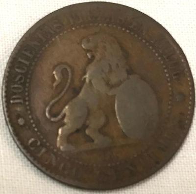 Coin, 10 Centimos
