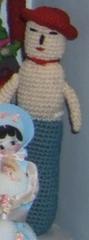 Doll, Yarn Crocheted