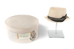 Panama Hat and Box