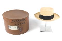 Panama Hat and Box