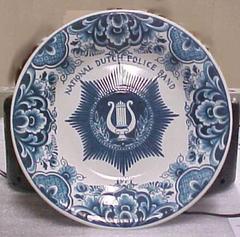 Plate, National Dutch Police Band