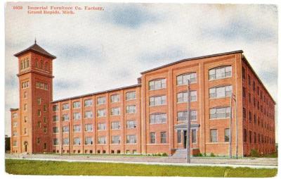 Postcard, Imperial Furniture Company Factory