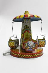 Carousel, Toy With 4 Carousel Cars