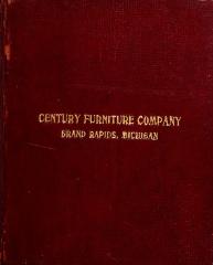 Trade Catalog, Century Furniture Company, Grand Rapids, Michigan