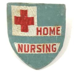 Pin-Back Button, Red Cross