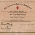 Certificate, Red Cross 