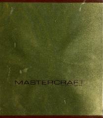 Trade Catalog, Mastercraft Furniture Company