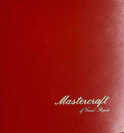 Trade Catalog, Mastercraft Furniture Company, Original Interpretations in Fine Styling