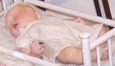 Doll, Baby In Bonnet