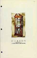 Trade Catalog, Howard Miller Clock Company, Curious