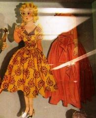 Paper Doll, 'blondie,' And 2 Dresses