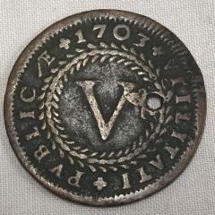 Coin, 5 Reis