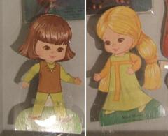 Dolls, Paper (2), Robin Hood And Maid Marian, Liddle Kiddles