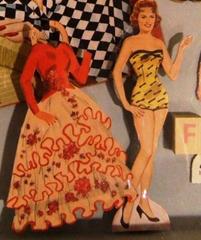 Paper Doll, 'donna Reed' And 1 Dress