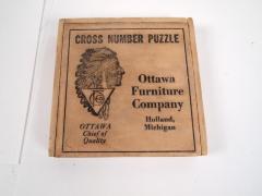 Puzzle, 'cross Number Puzzle'