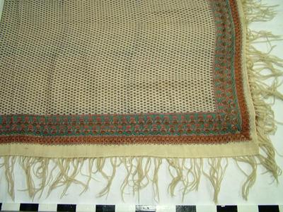 Shawl, Palm Leaf Design