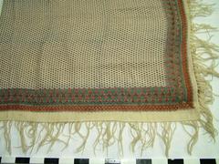 Shawl, Palm Leaf Design