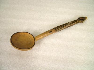 Wooden Ladle Or Serving Spoon, Africa