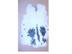 Rabbit Skin, Black And White Fur