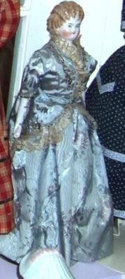 Doll, Ash Blonde Staffordshire Lady (doll Is Also Numbered  #177264)
