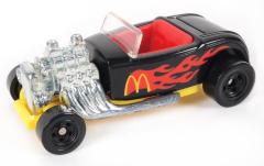 Toy Figure, Hot Wheels Hot Rod Car, Mcdonalds